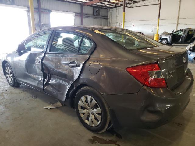 Photo 3 from auction – 2012 HONDA CIVIC LX with VIN 19XFB2F57CE021233