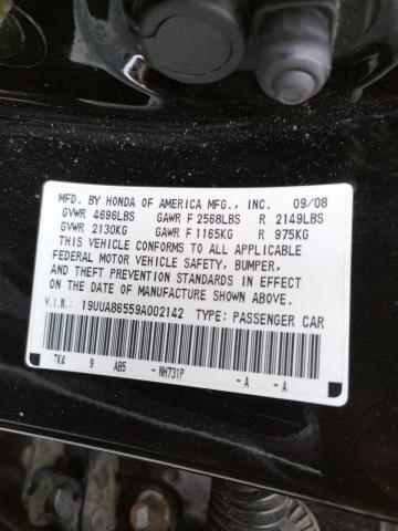 Photo 10 from auction – 2009 ACURA TL with VIN 19UUA86559A002142