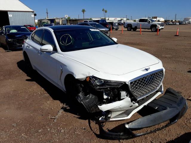 GENESIS G70 PRESTI 2021 with VIN KMTG44LAXMU070698 - Photo from auction