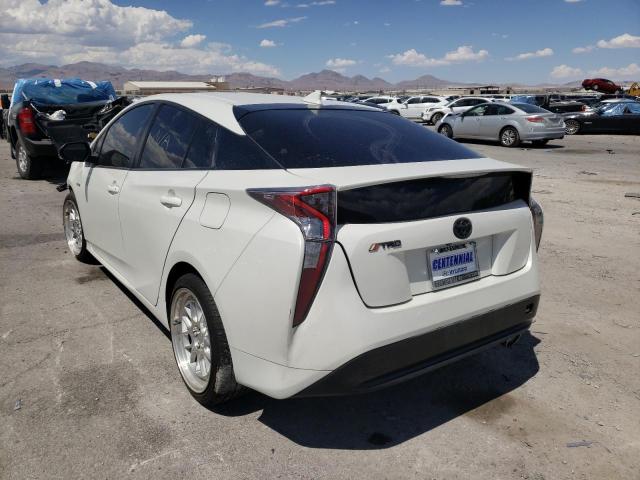 Photo 3 from auction – 2017 TOYOTA PRIUS with VIN JTDKBRFU5H3568580