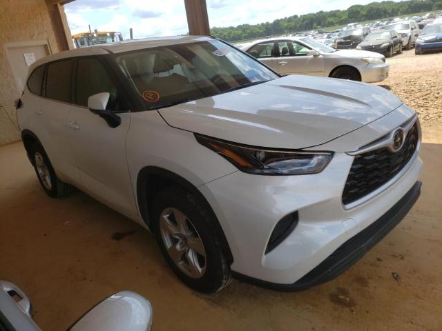 TOYOTA HIGHLANDER 2022 with VIN 5TDCZRAH3NS092740 - Photo from auction