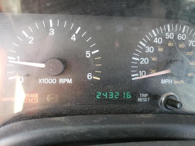 Photo 8 from auction – 2001 JEEP CHEROKEE S with VIN 1J4FF48S81L616111