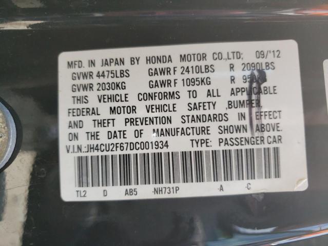 Photo 10 from auction – 2013 ACURA TSX TECH with VIN JH4CU2F67DC001934