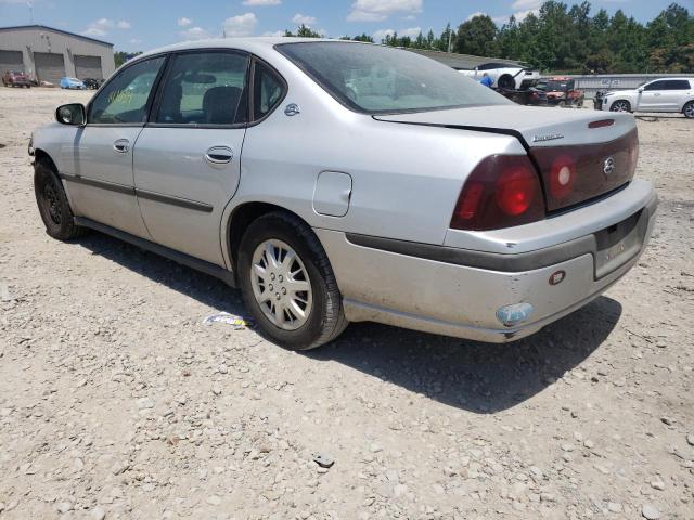 Photo 3 from auction – 2003 CHEVROLET IMPALA with VIN 2G1WF52E539439860