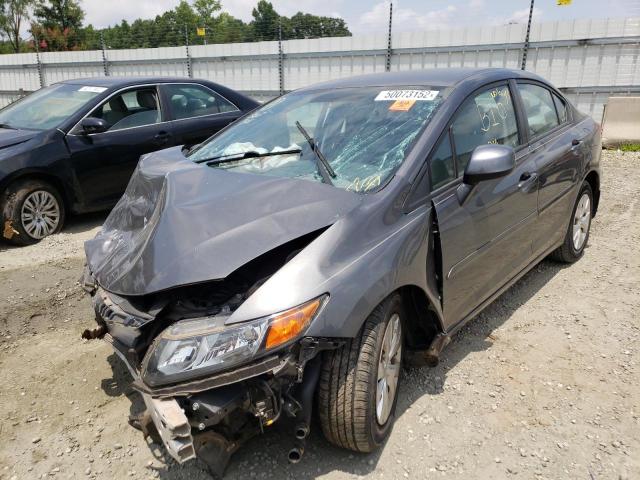 Photo 2 from auction – 2012 HONDA CIVIC LX with VIN 2HGFB2F51CH581660