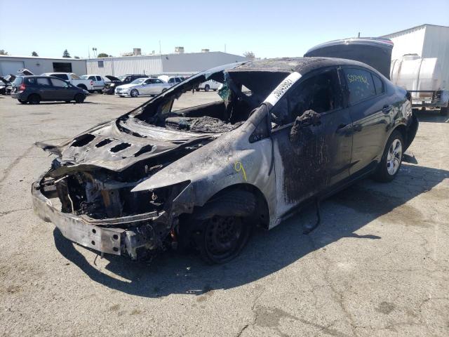 Photo 2 from auction – 2013 HONDA CIVIC LX with VIN 19XFB2F58DE291816