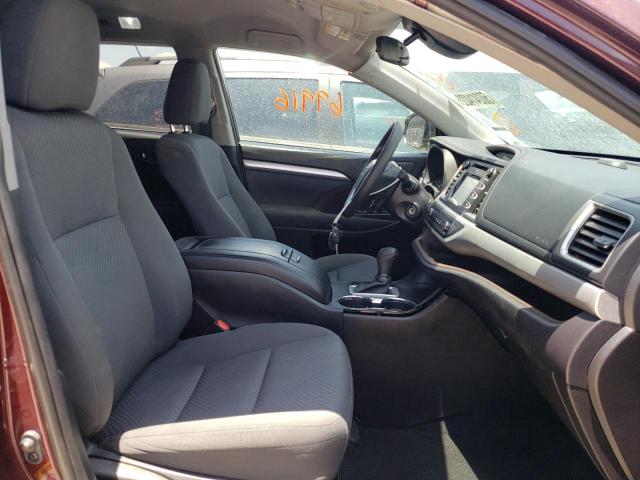 Photo 5 from auction – 2019 TOYOTA HIGHLANDER with VIN 5TDZZRFH1KS336058