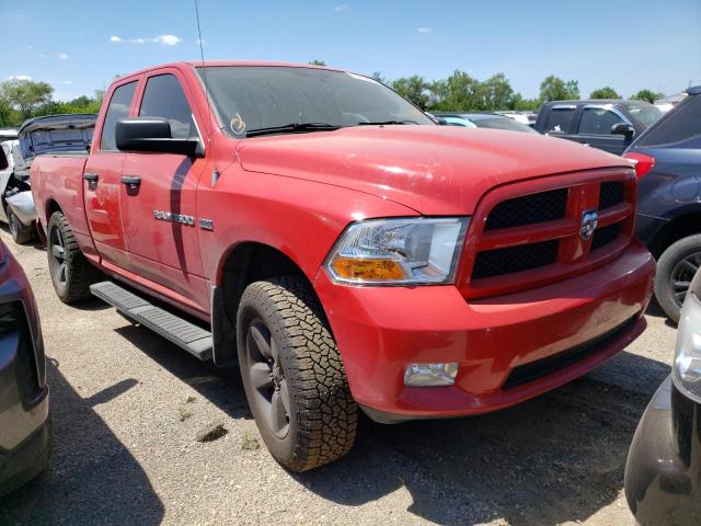 DODGE RAM 1500 S 2012 with VIN 1C6RD7FT4CS144429 - Photo from auction