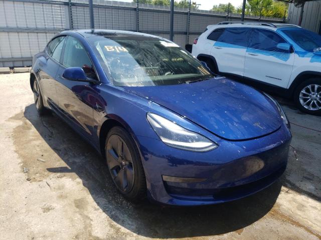 TESLA MODEL 3 2022 with VIN 5YJ3E1EA6NF188151 - Photo from auction