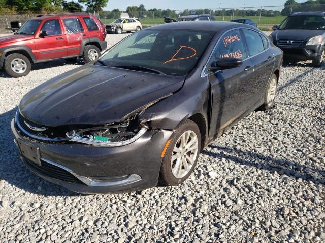 Photo 2 from auction – 2016 CHRYSLER 200 LIMITE with VIN 1C3CCCAB2GN117778