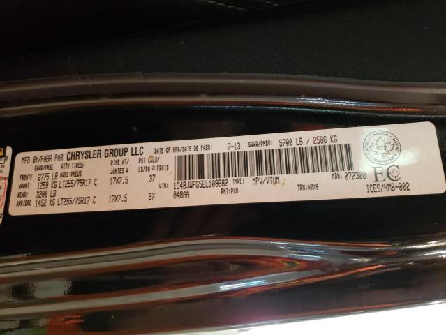 Photo 10 from auction – 2014 JEEP WRANGLER U with VIN 1C4BJWFG5EL108682