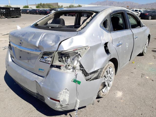 Photo 4 from auction – 2014 NISSAN SENTRA S with VIN 3N1AB7AP3EY272223