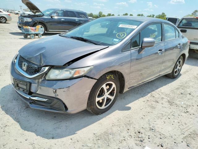 Photo 2 from auction – 2015 HONDA CIVIC SE with VIN 19XFB2F76FE054228