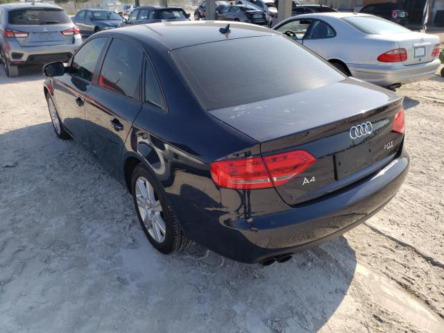 Photo 3 from auction – 2011 AUDI A4 PREMIUM with VIN WAUBFAFL4BN045458