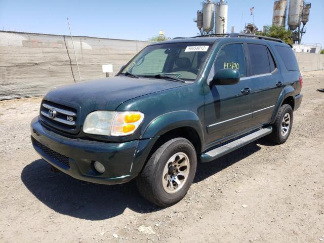 Photo 2 from auction – 2002 TOYOTA SEQUOIA LI with VIN 5TDBT48A02S085748