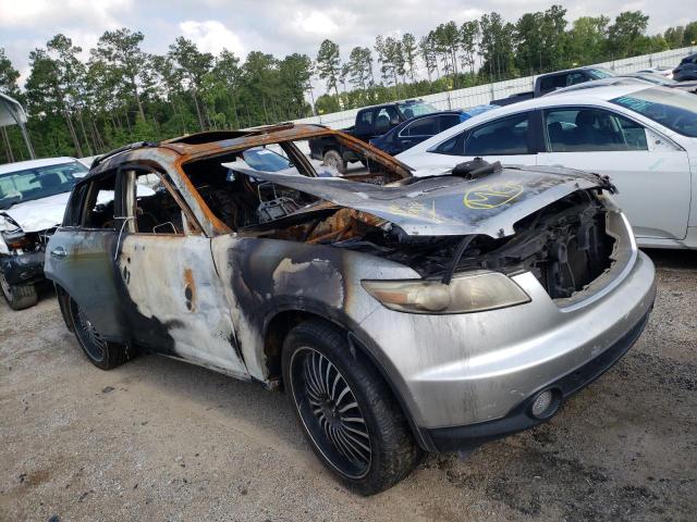 INFINITI FX35 2003 with VIN JNRAS08W03X202338 - Photo from auction