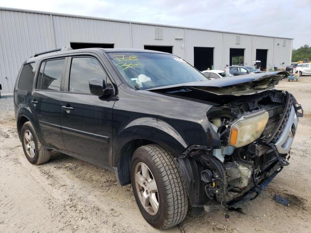 HONDA PILOT EXLN 2011 with VIN 5FNYF3H78BB018318 - Photo from auction