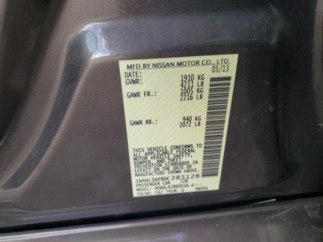 Photo 10 from auction – 2013 NISSAN ALTIMA 2.5 with VIN 1N4AL3AP8DC285128