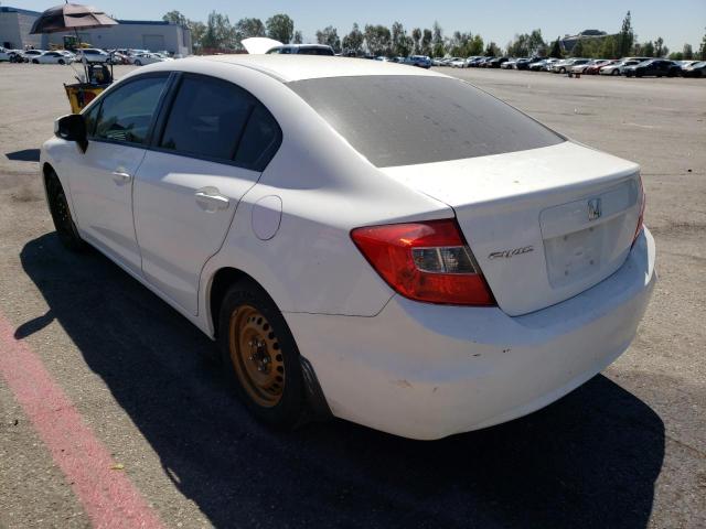 Photo 3 from auction – 2012 HONDA CIVIC LX with VIN 19XFB2F53CE374097