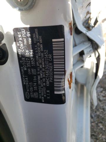 Photo 10 from auction – 2016 HYUNDAI ACCENT with VIN KMHCT4AE3GU015452
