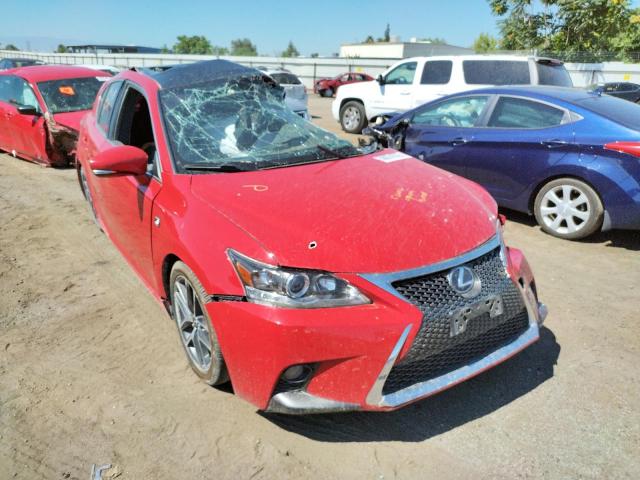 LEXUS CT 200 2017 with VIN JTHKD5BH4H2291744 - Photo from auction