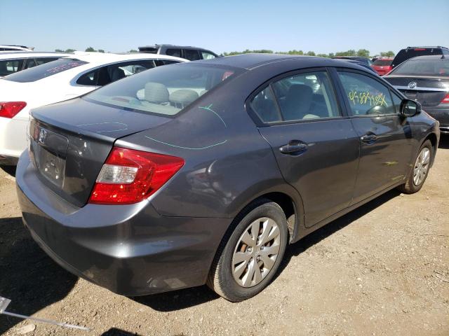 Photo 4 from auction – 2012 HONDA CIVIC LX with VIN 19XFB2F51CE001608