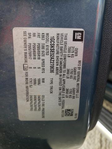 Photo 10 from auction – 2010 CHEVROLET SILVERADO with VIN 1GCSKSE32AZ270636