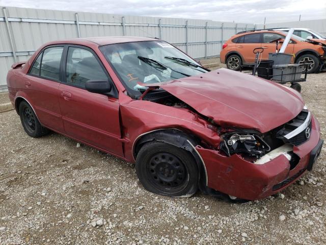 MAZDA PROTEGE DX 2002 with VIN JM1BJ225220538437 - Photo from auction