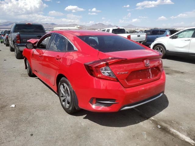Photo 3 from auction – 2019 HONDA CIVIC LX with VIN 2HGFC2F63KH552102