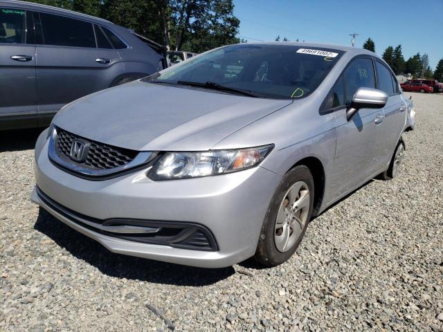 Photo 2 from auction – 2014 HONDA CIVIC with VIN 19XFB2F52EE035592
