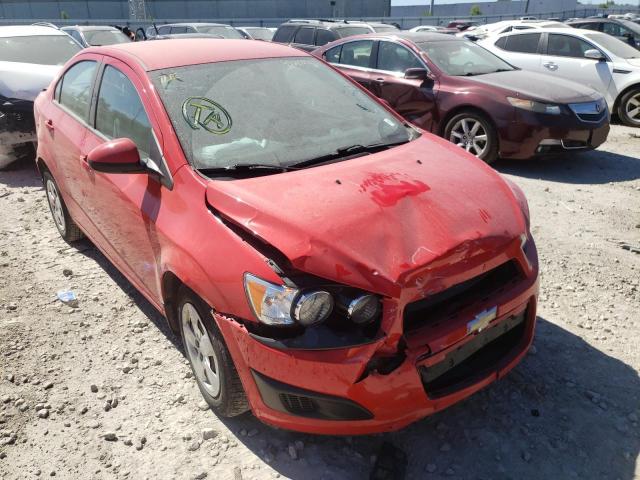 CHEVROLET SONIC LS 2014 with VIN 1G1JA5SH8E4205012 - Photo from auction