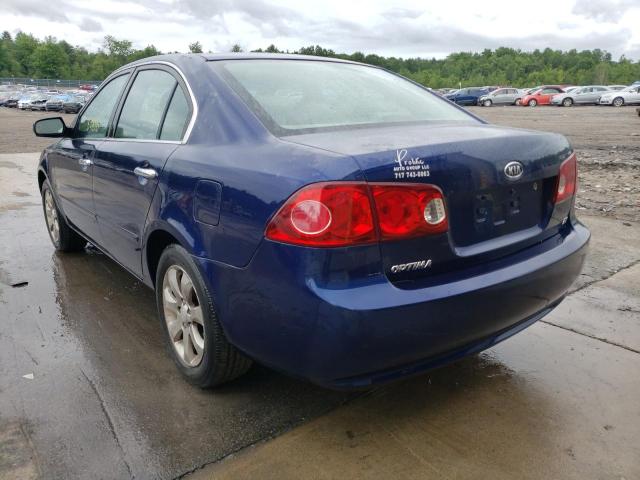 Photo 3 from auction – 2007 KIA OPTIMA LX with VIN KNAGE123775110390