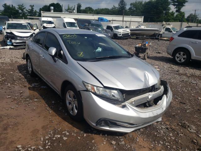 Photo 1 from auction – 2013 HONDA CIVIC LX with VIN 19XFB2F50DE212221