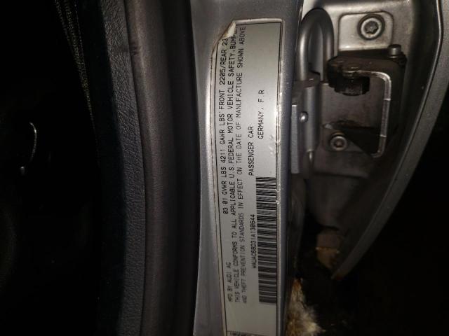 Photo 10 from auction – 2001 AUDI A4 with VIN WAUAC68D31A130644