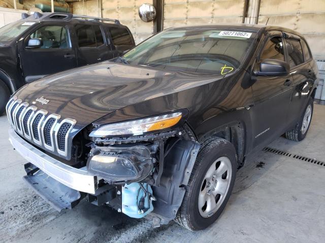 Photo 2 from auction – 2016 JEEP CHEROKEE S with VIN 1C4PJMABXGW344641