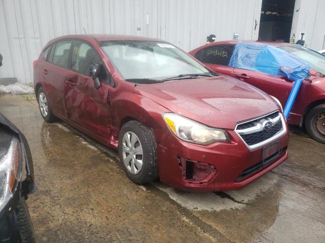 SUBARU IMPREZA 2012 with VIN JF1GPAA60CH208524 - Photo from auction