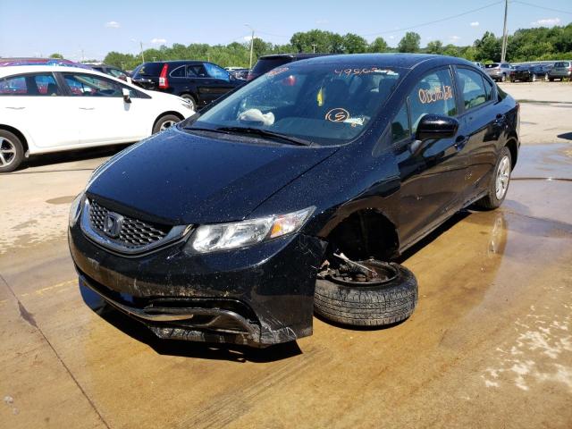 Photo 2 from auction – 2015 HONDA CIVIC LX with VIN 19XFB2F52FE105898