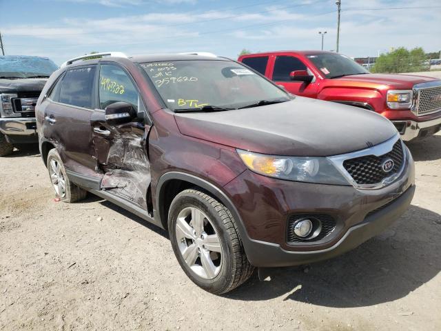 KIA SORENTO EX 2013 with VIN 5XYKUDA64DG359620 - Photo from auction