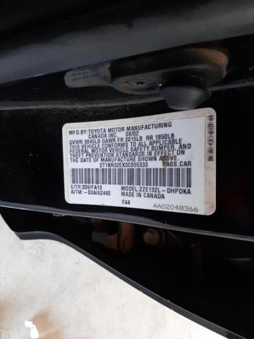 Photo 10 from auction – 2003 TOYOTA COROLLA MA with VIN 2T1KR32EX3C055333