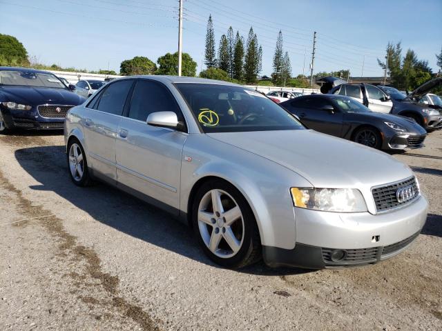 AUDI A4 3.0 QUA 2002 with VIN WAULT58E22A269886 - Photo from auction