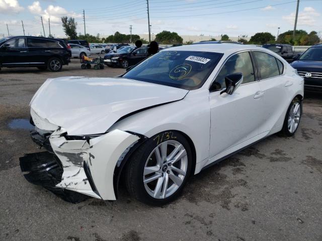 Photo 2 from auction – 2021 LEXUS IS 300 with VIN JTHAA1D21M5115250