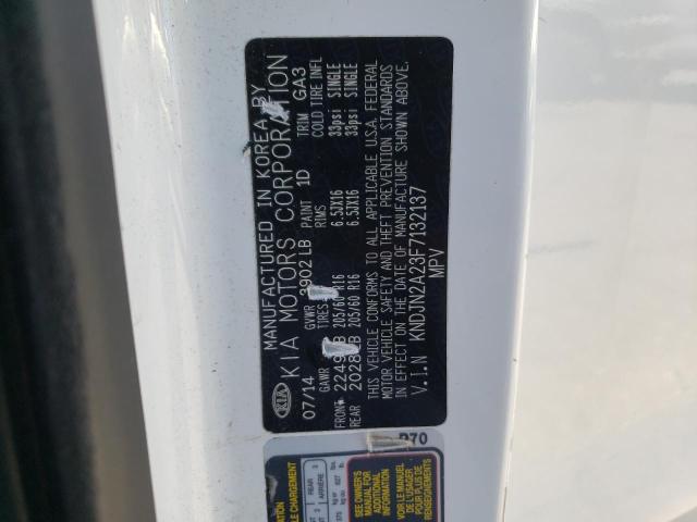 Photo 10 from auction – 2015 KIA SOUL with VIN KNDJN2A23F7132137
