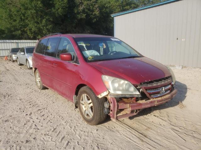 Photo 1 from auction – 2005 HONDA ODYSSEY EX with VIN 5FNRL38625B422563