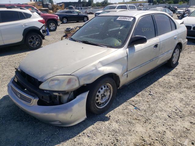 Photo 2 from auction – 2000 HONDA CIVIC BASE with VIN 2HGEJ661XYH555942