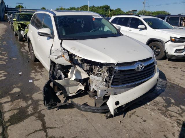 TOYOTA HIGHLANDER 2016 with VIN 5TDJKRFH5GS282403 - Photo from auction