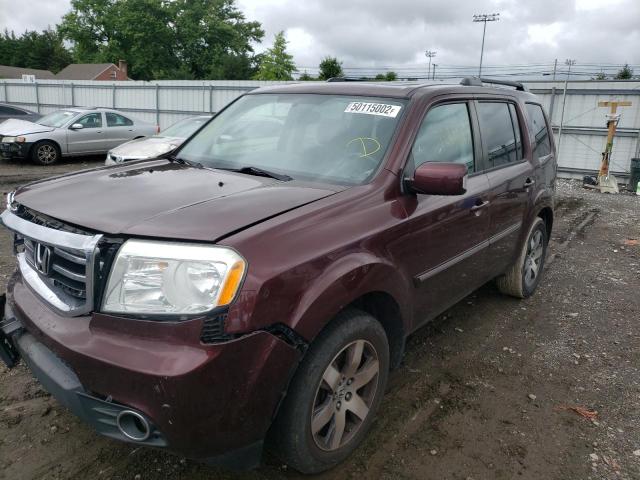 Photo 2 from auction – 2013 HONDA PILOT TOUR with VIN 5FNYF4H90DB057429