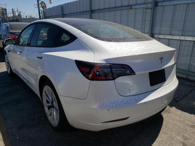 Photo 3 from auction – 2022 TESLA MODEL 3 with VIN 5YJ3E1EA1NF175212