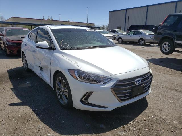 HYUNDAI ELANTRA 2017 with VIN 5NPD84LF1HH087326 - Photo from auction