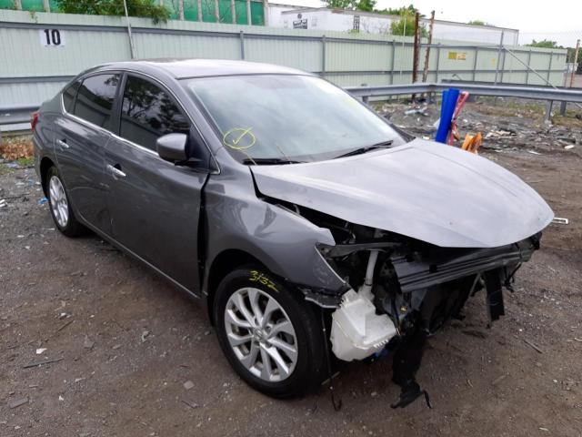 NISSAN SENTRA S 2018 with VIN 3N1AB7AP1JY264583 - Photo from auction