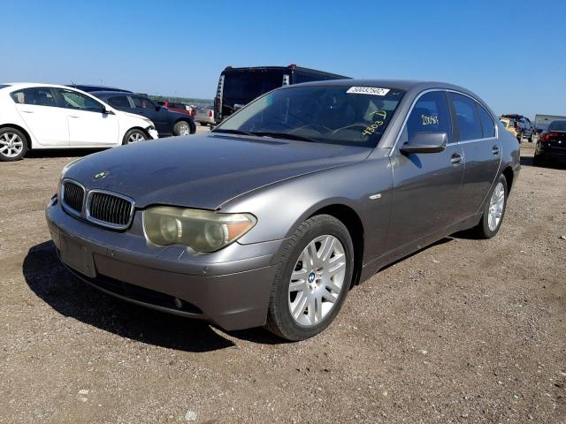 Photo 2 from auction – 2002 BMW 745 I with VIN WBAGL63452DP54303